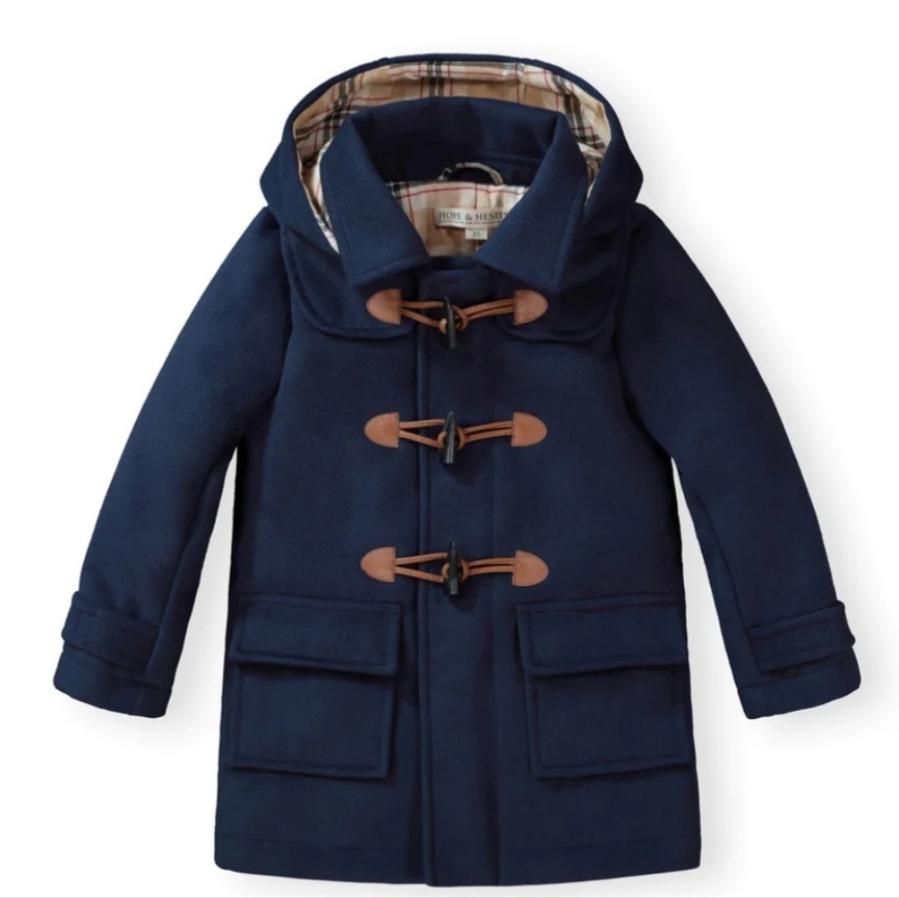 Hope & Henry Toggle Duffle Coat Unisex